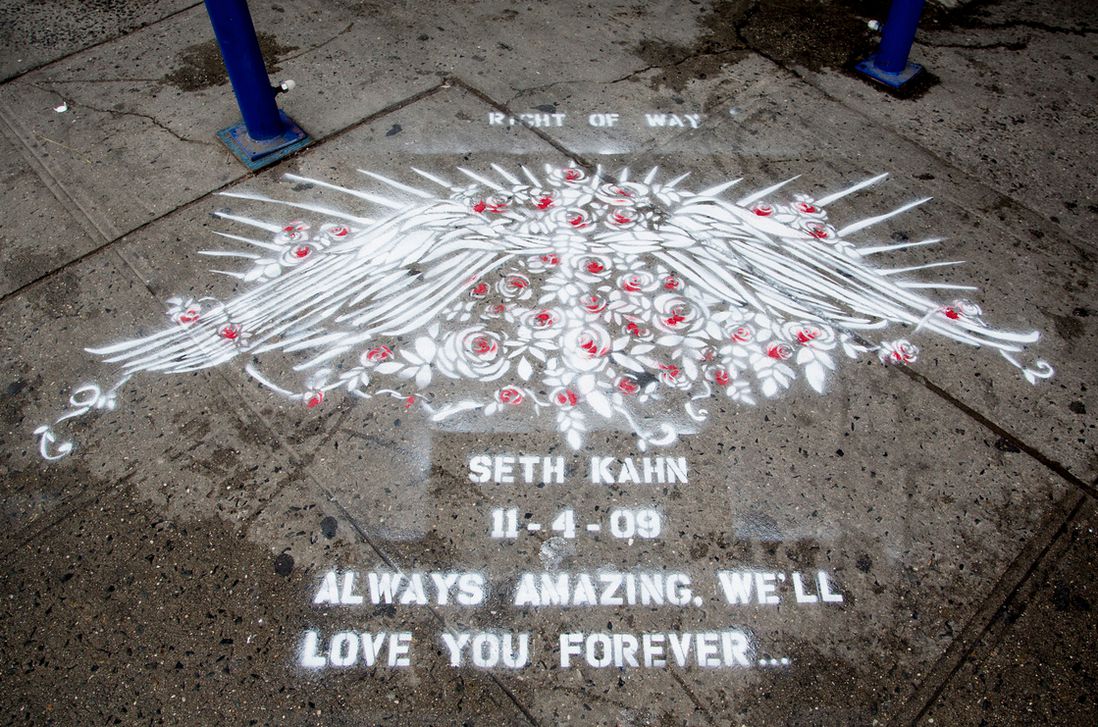 Seth Khan was <a href="http://gothamist.com/2009/11/09/mta_driver_suspended_for_texting.php">killed in 2009</a> by a bus as he was crossing the street at 53rd Street and 9th Avenue.<br/>